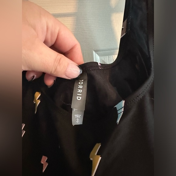 Torrid 3XL lightning bolt bikini top - Picture 2 of 2